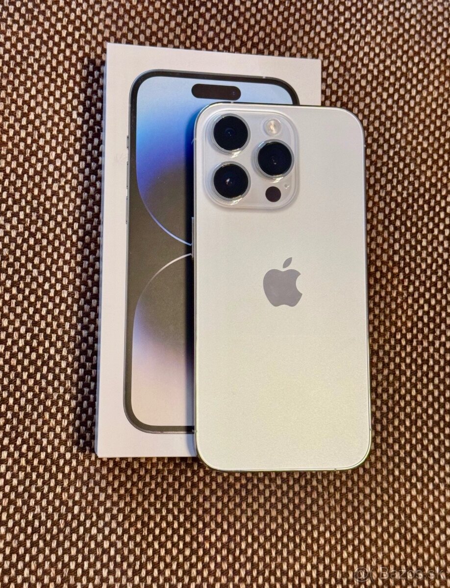 iPhone 14 Pro Silver BATERIE 100% TOP - 2