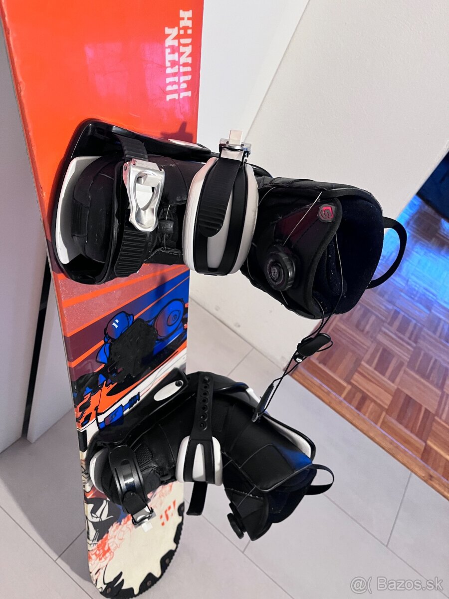 Predam snowboard Burton s viazaním aj topánkami - 2