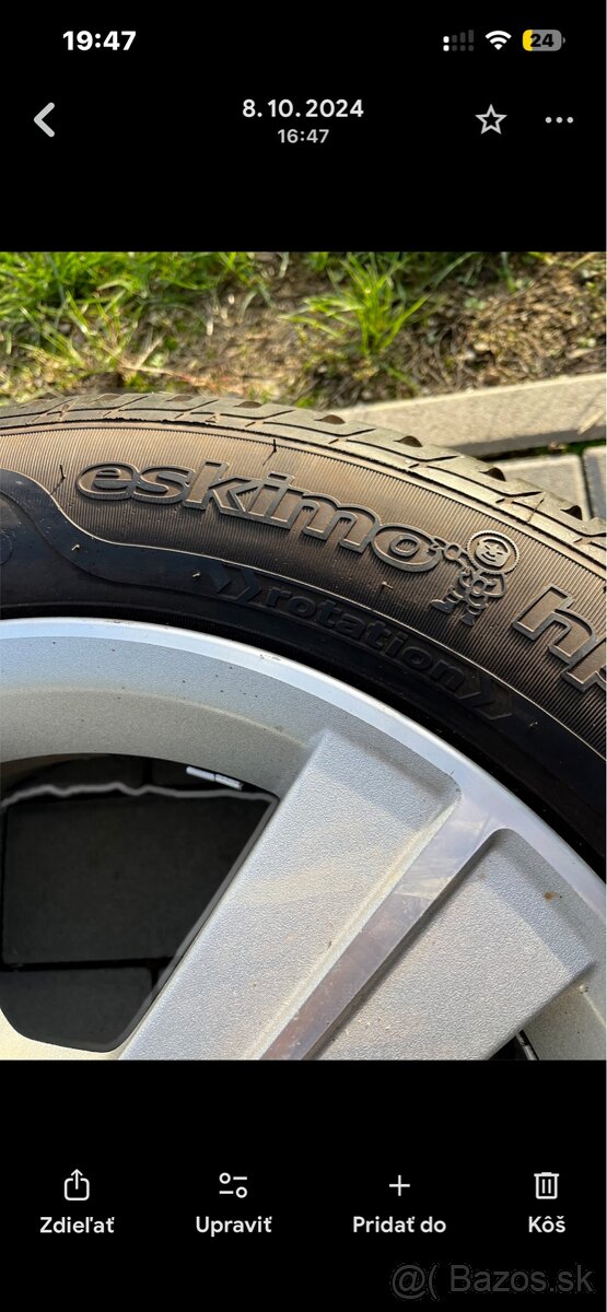 Zliatinové disky a zimné pneumatiky - 2