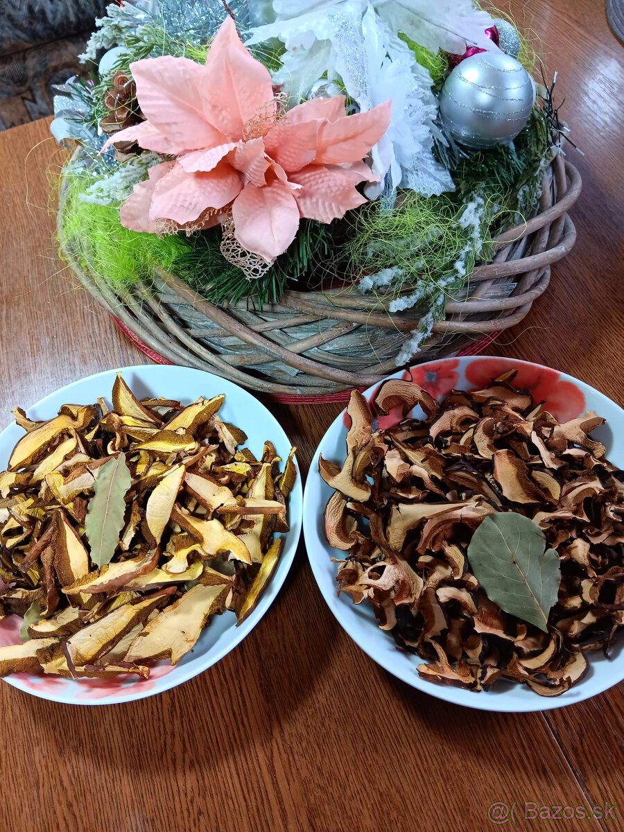 Sušené hríby - 2