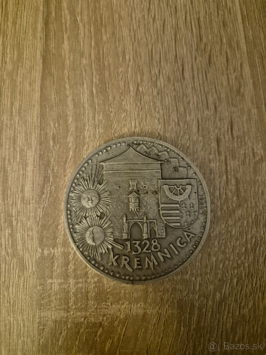 Plaketa Kremnica 1328 - 2