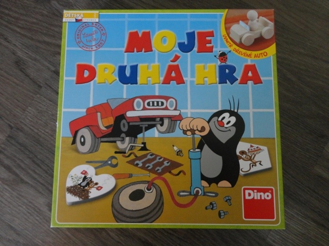 Spoločenská hra - Krtko + Počítanie - 2