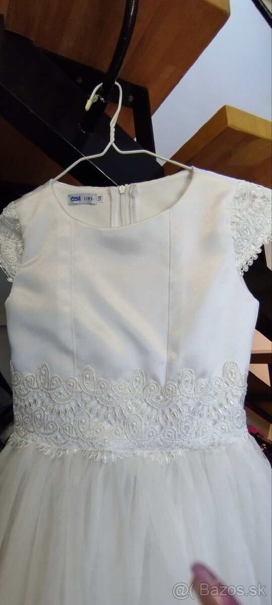 Detské bielučké šaty - 2