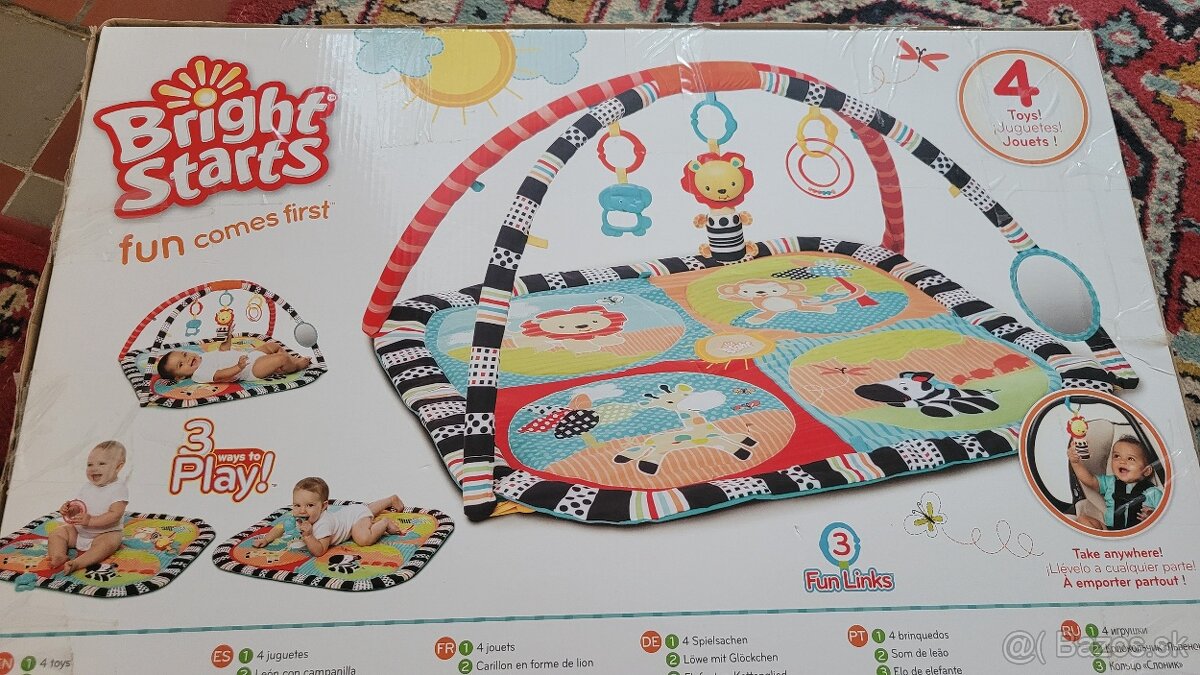 Bright Starts deka na hranie - super stav - 2