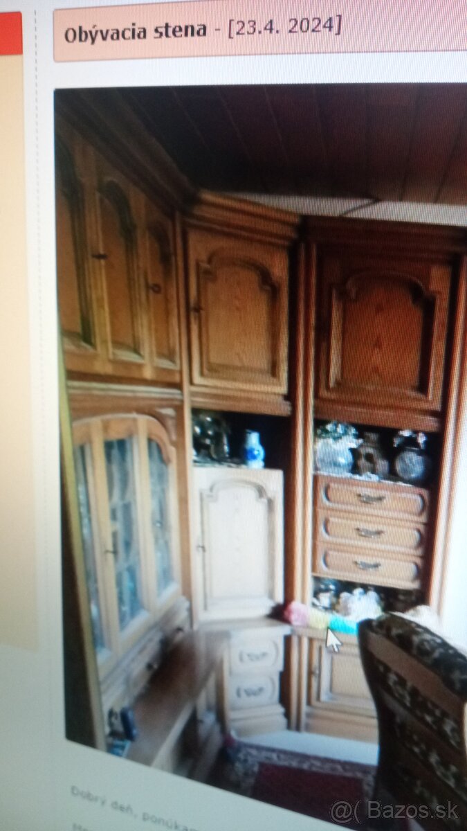 Predám rohovú obyvaciu stenu - 2