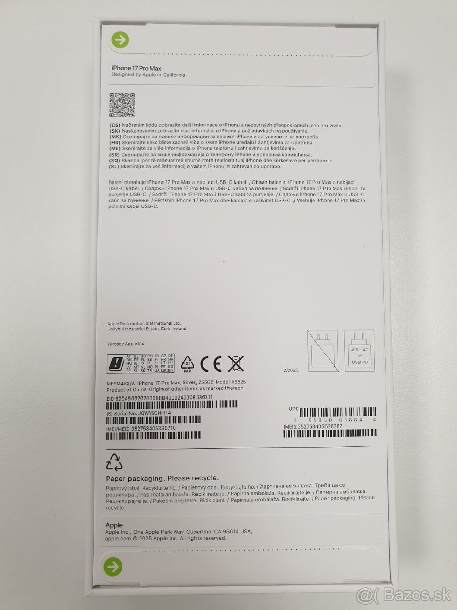 Apple iPhone 17 Pro Max 256GB - 2