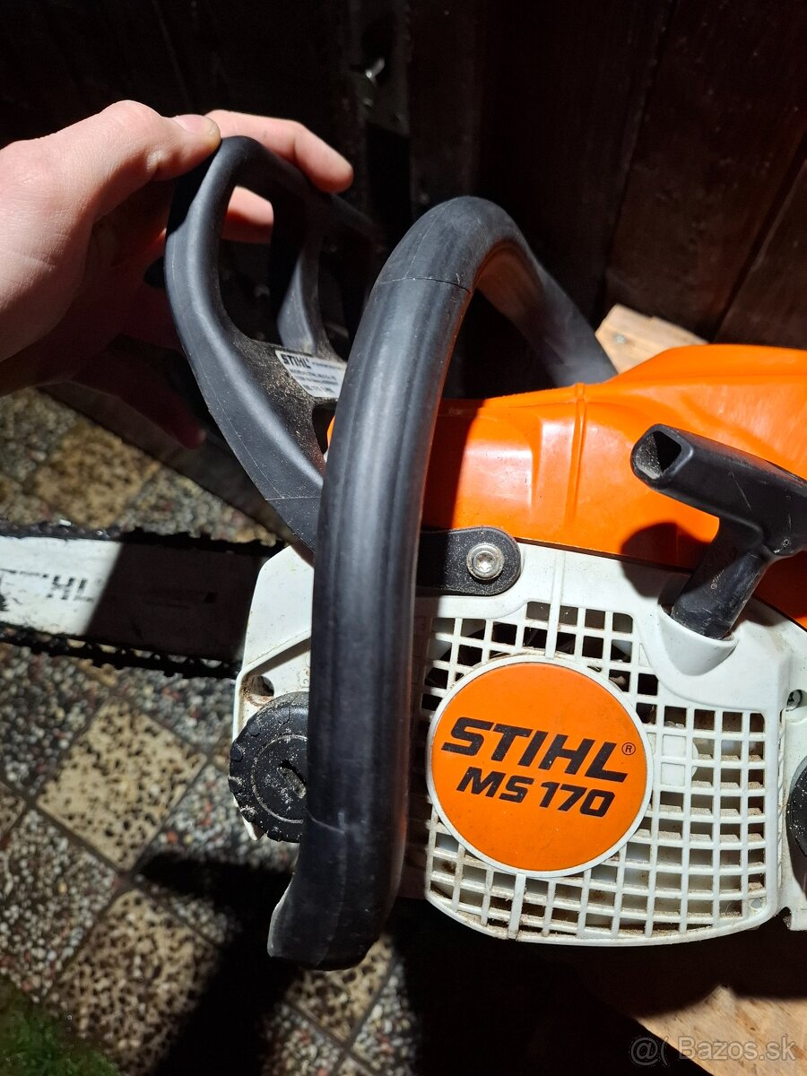 Benzínová reťazová píla stihl ms170 - 2