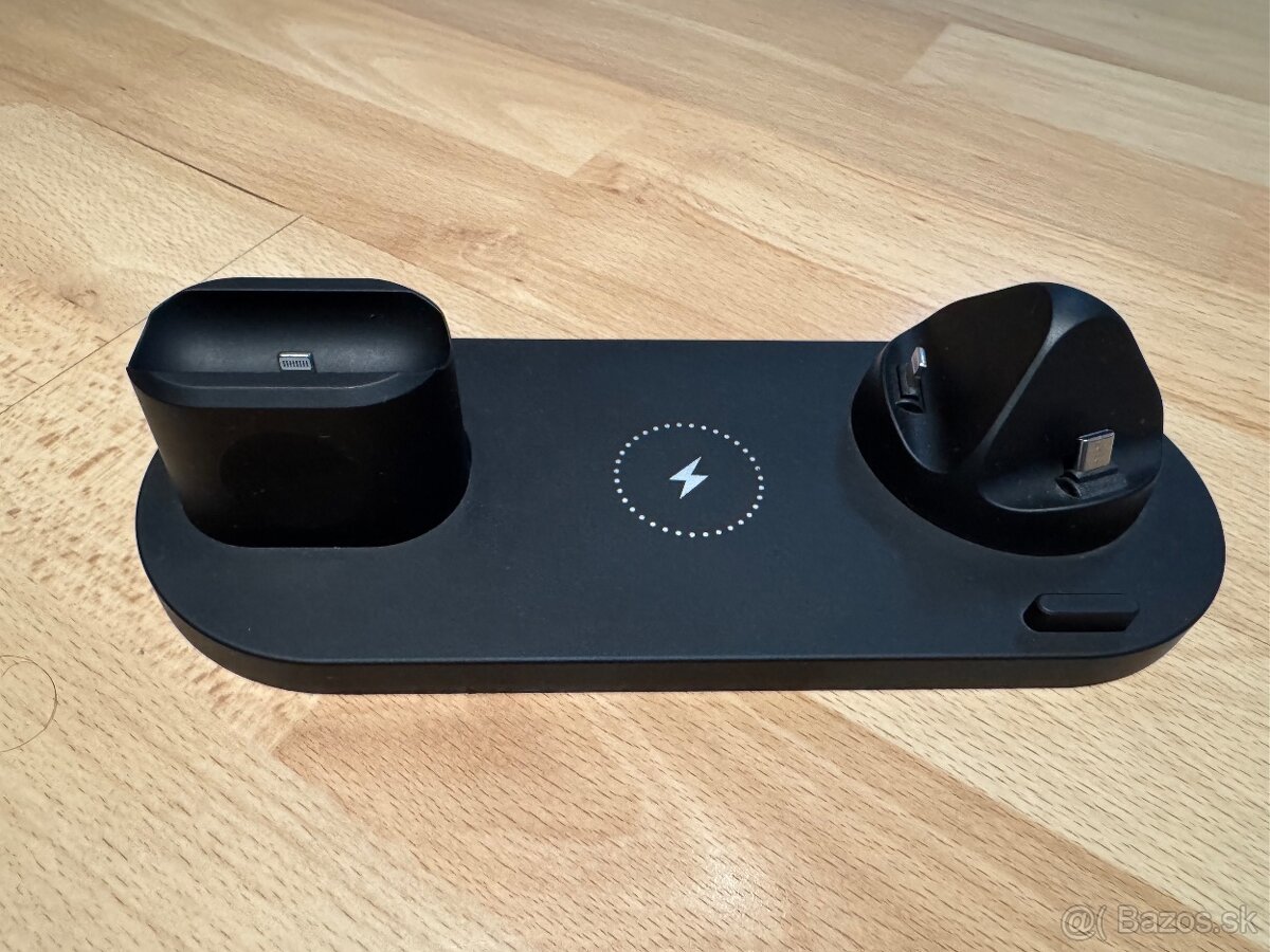 Bezdrôtová nabíjačka 6v1 pre iPhone Watch Airpods Android - 2