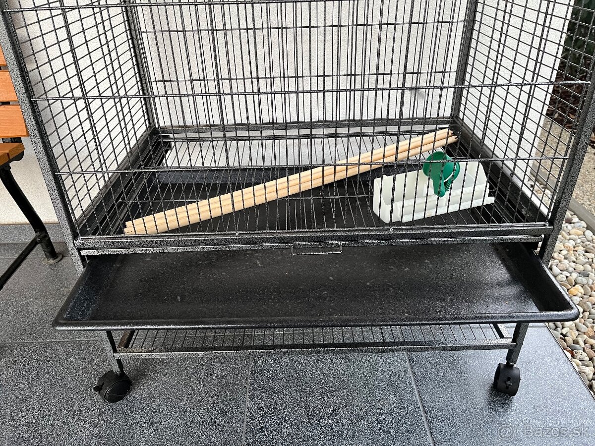 Voliéra pre vtáky / klietka pre vtáky s príslušenstvom - 2