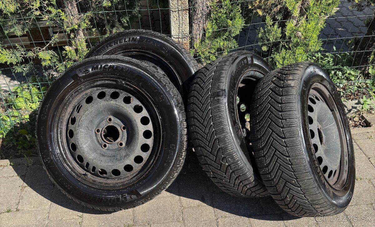 6,5X16 5x115 ET41, 205/55 R16 Michelin Alpin 5 - 2