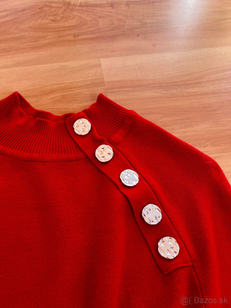 Červený pulóver, Chicorée, S - 2