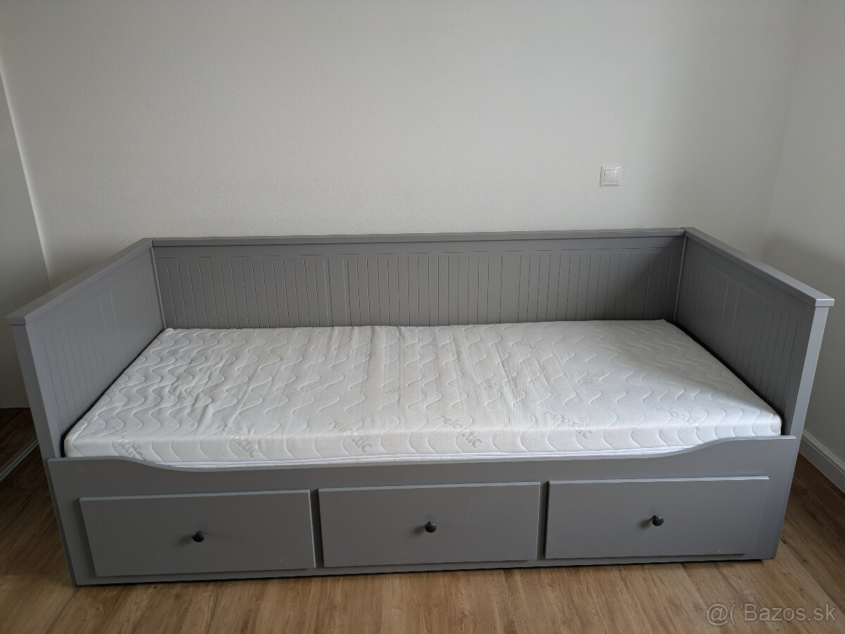 Predám IKEA Hemnes rozkladaciu posteľ - 2