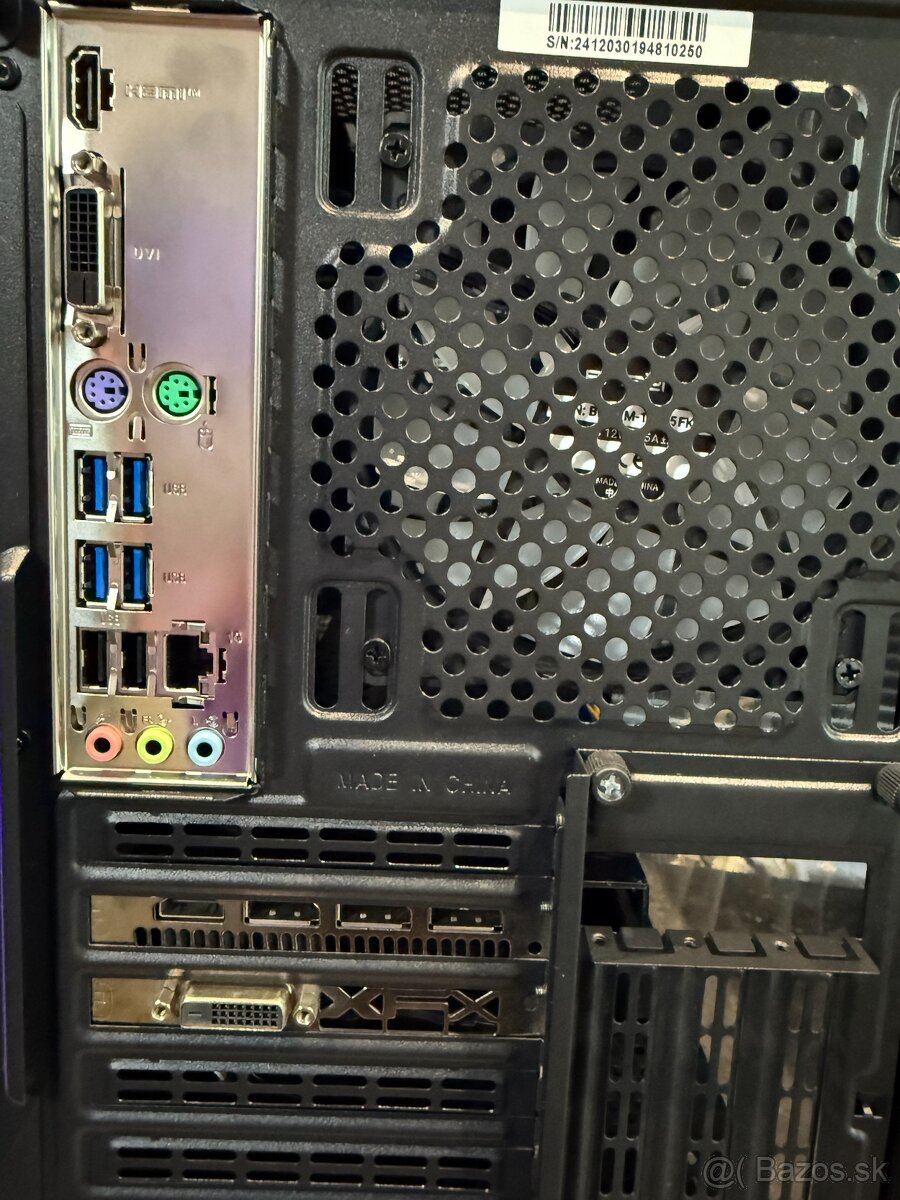 Herný počítač Ryzen 5 5500 16 GB RX 580 8 GB 250gb SSD - 2