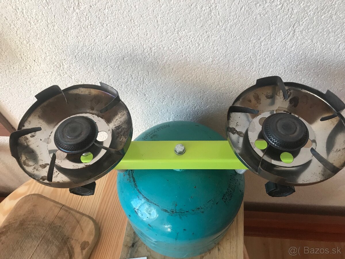 Plynový varič dvoj Táborák - 2