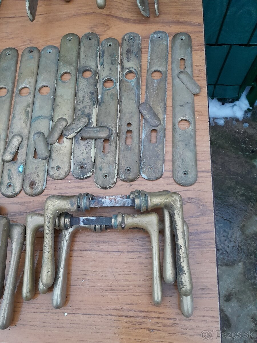 Predám mosadznú kľučky na dvere - 2