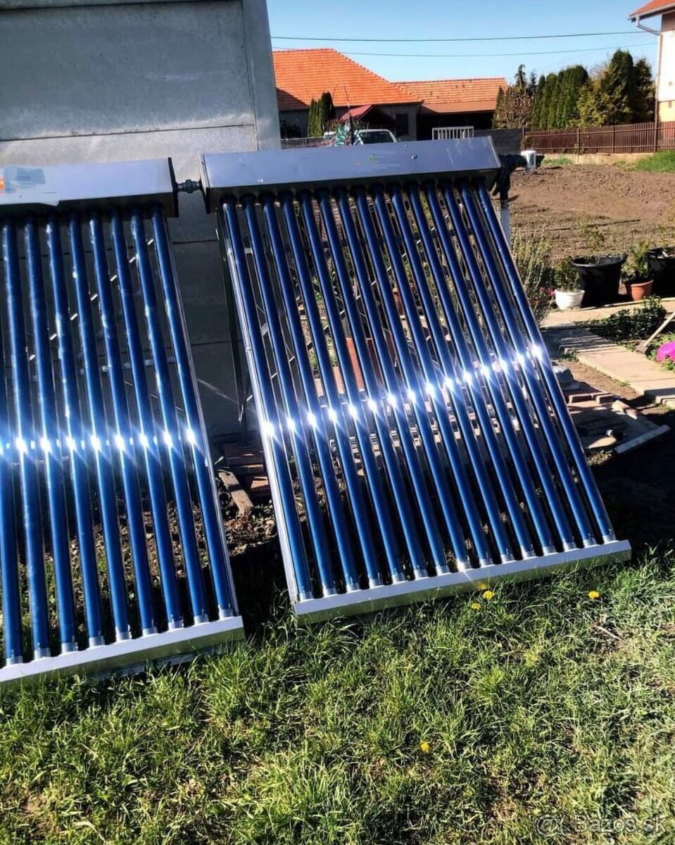 Solárny ohrev na bazen - 2