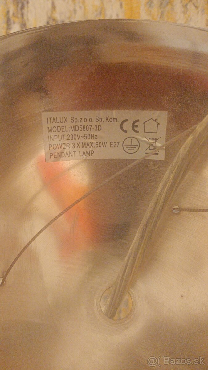 Stropne zavesne svietidlo - 2