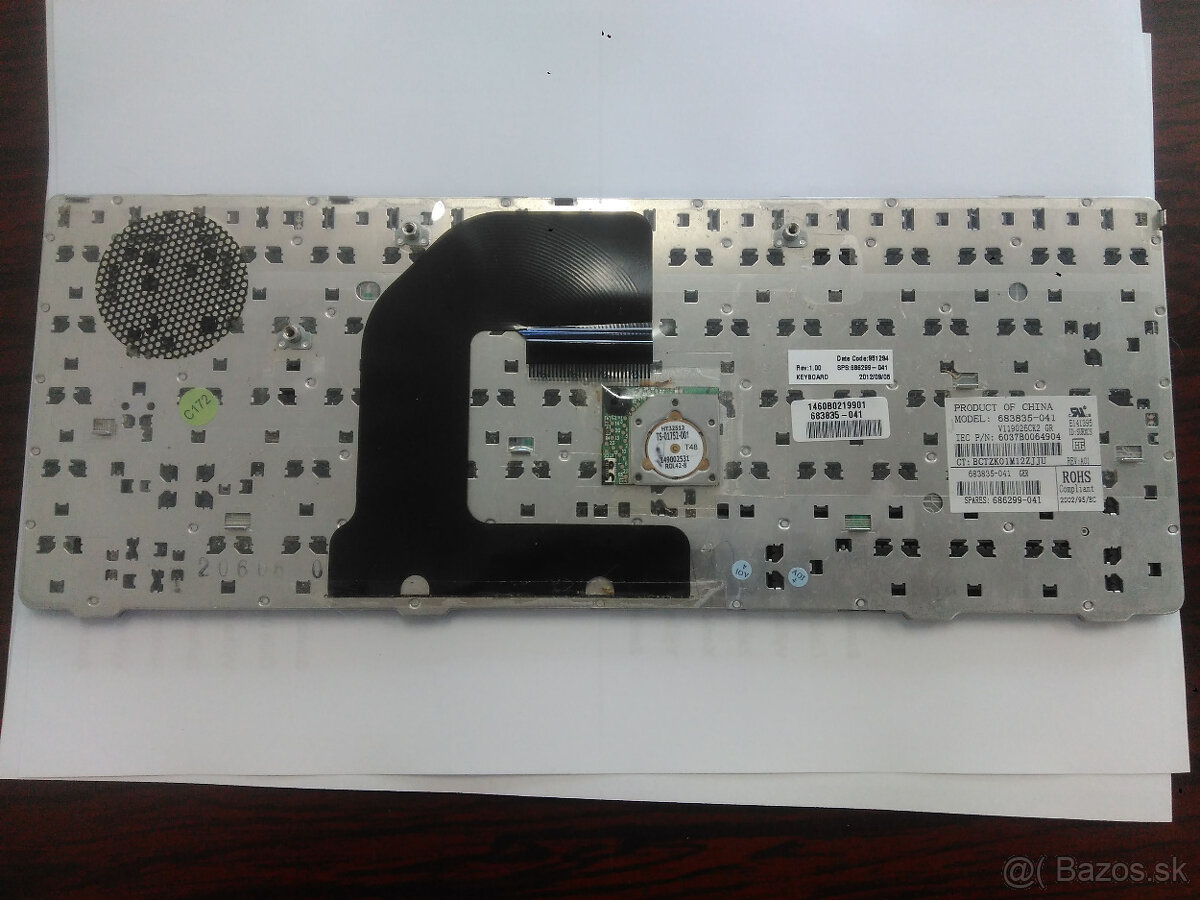 Klávesnica 642760-041 HP 8460/ 8470 - 2
