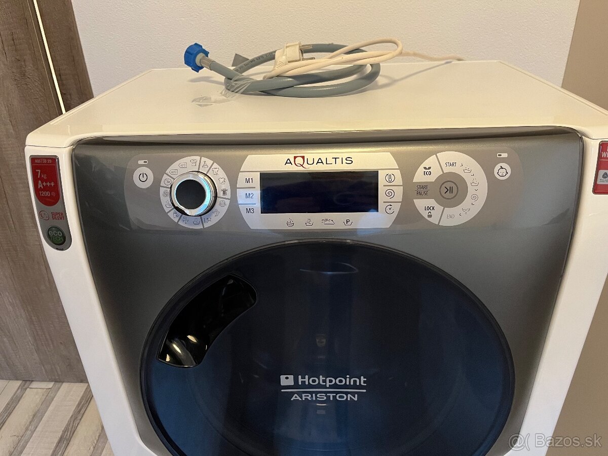 Predám slim práčku Hotpoint Ariston - 2