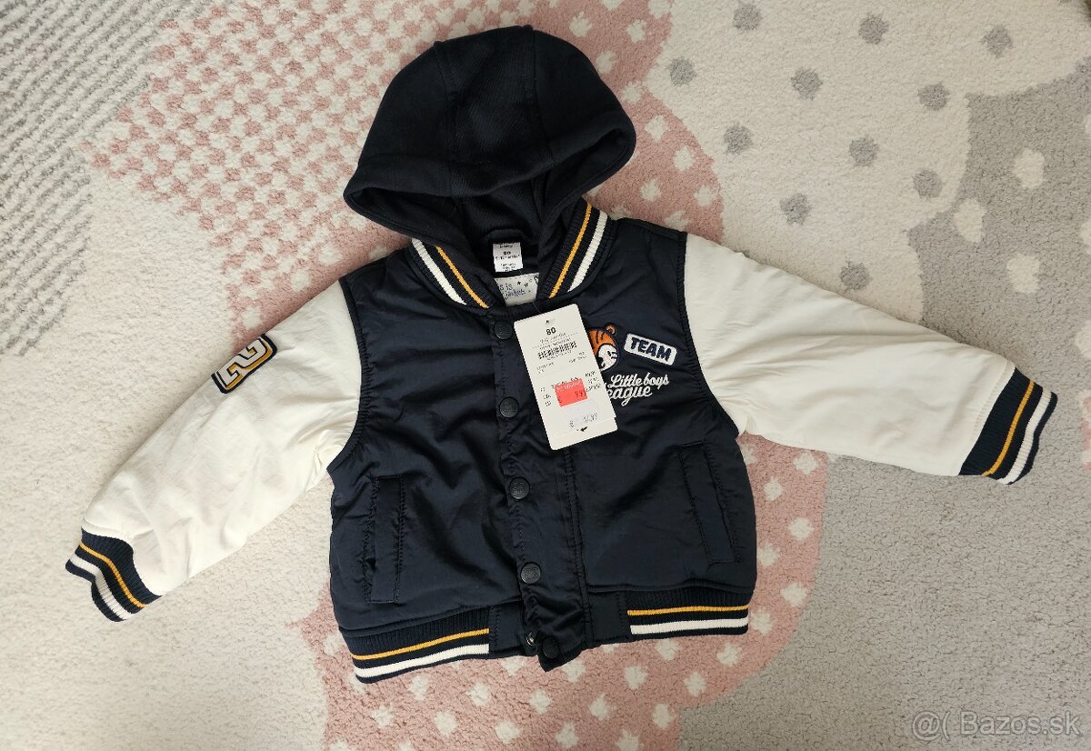 Detské bundy ( nové) veľ. 68-74 - 2
