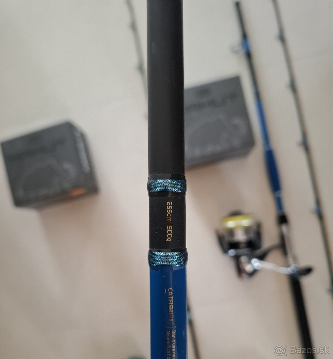 Sumcové prúty + navijaky - 2