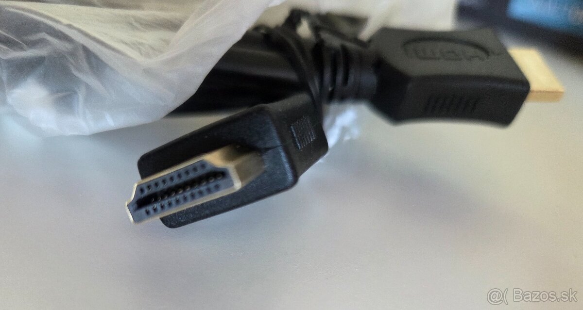 HDMI 2.0 kábel 2 m – nový, 4K UHD, pozlátené konektory - 2