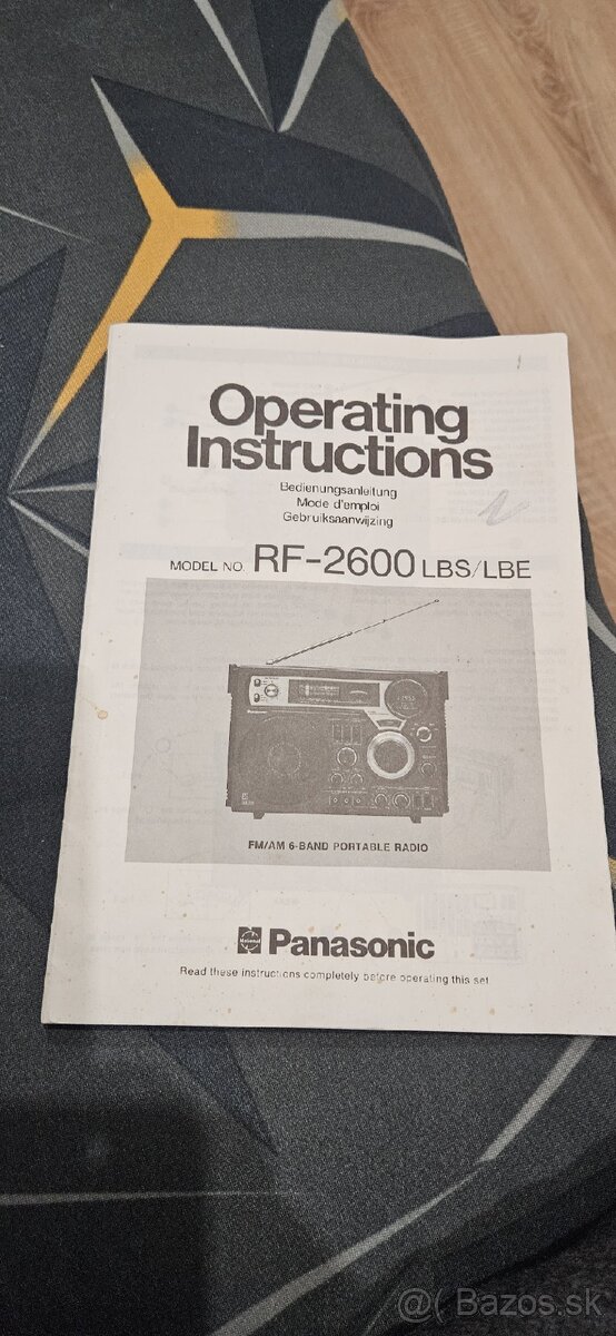 PanasonicRF 2600 - 2