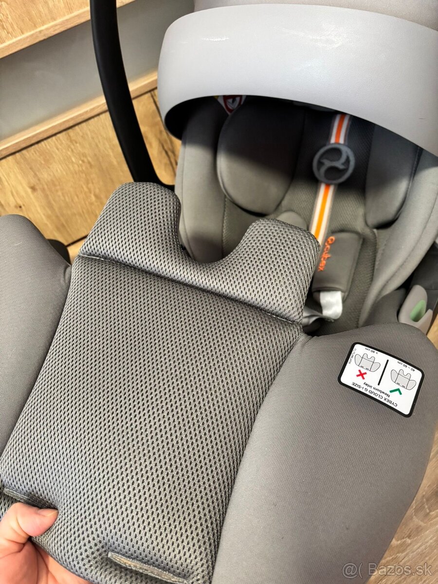 Autosedačka Cybex CLOUD G I-SIZE PLUS Lava Grey + - 2