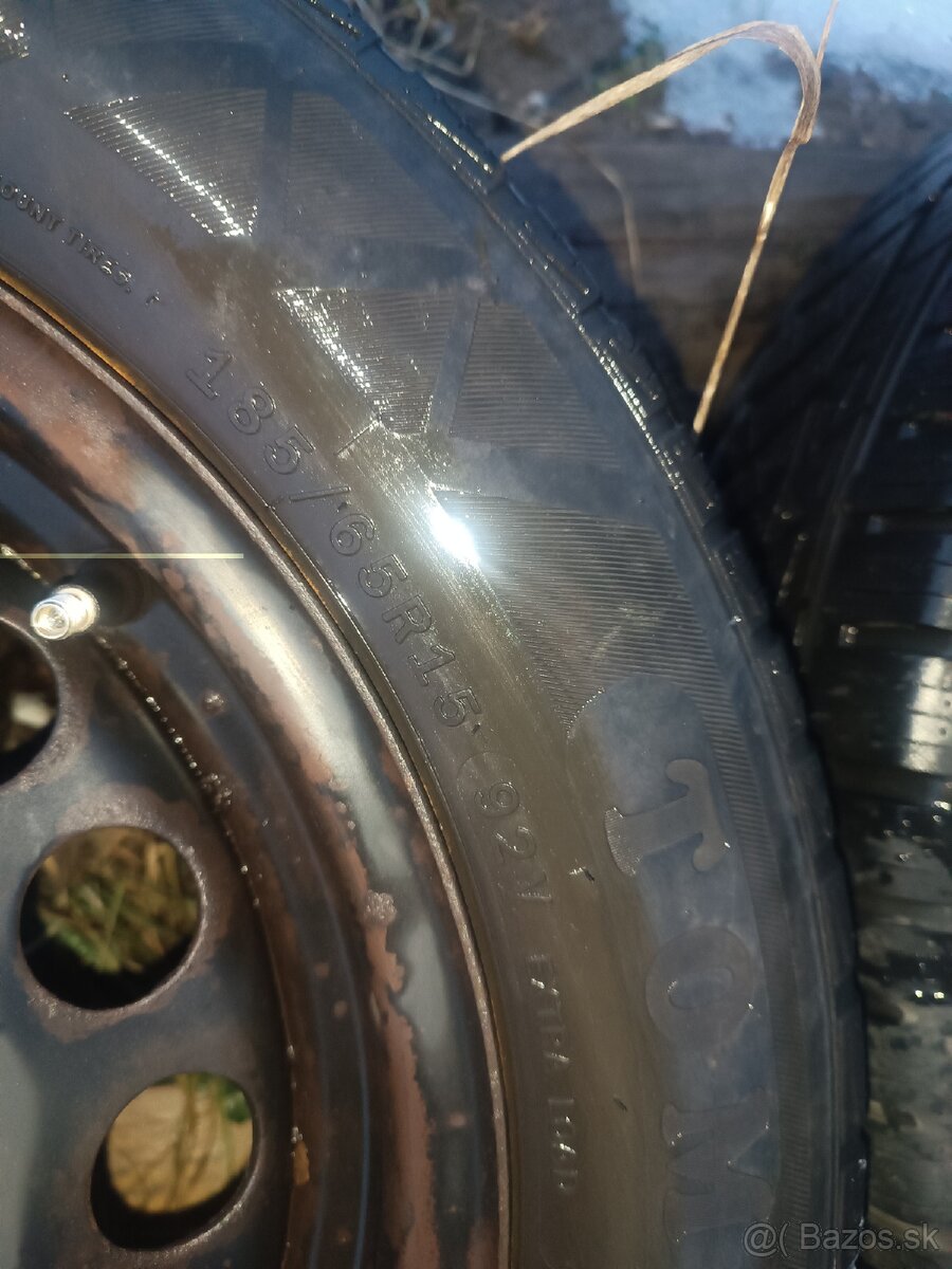 Predám celoročné pneu Tomket Allyear 3 na plecháčoch - 2