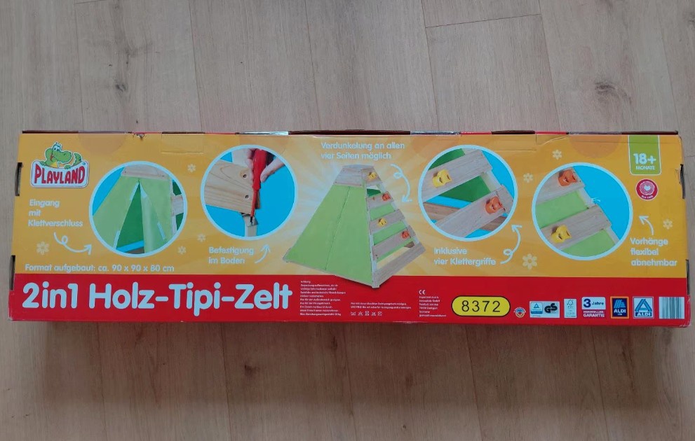 Tipi stan 2v1 pre deti - 2