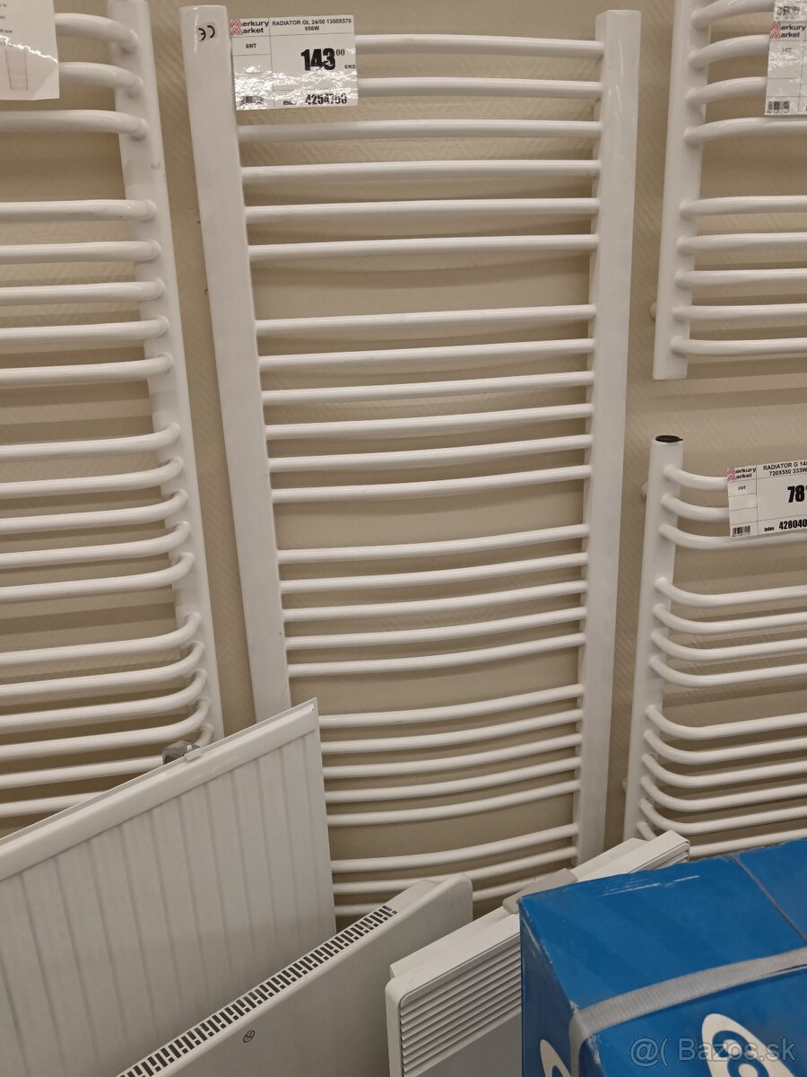 TOP STAV SUPER CENA BIELÝ REBRIKOVÝ RADIATOR - 2