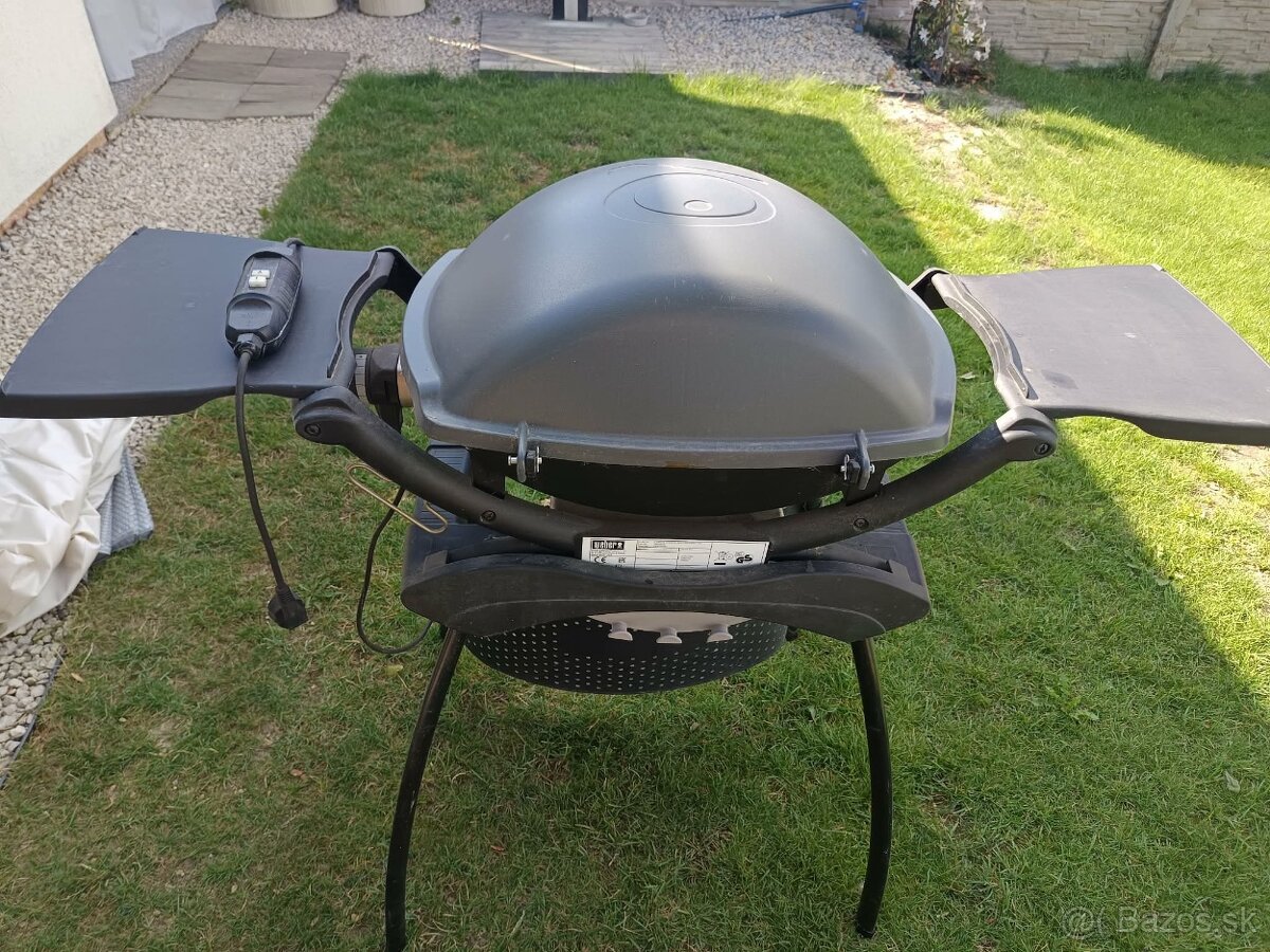 Predám elektrický gril Weber Q 2400 W - 2