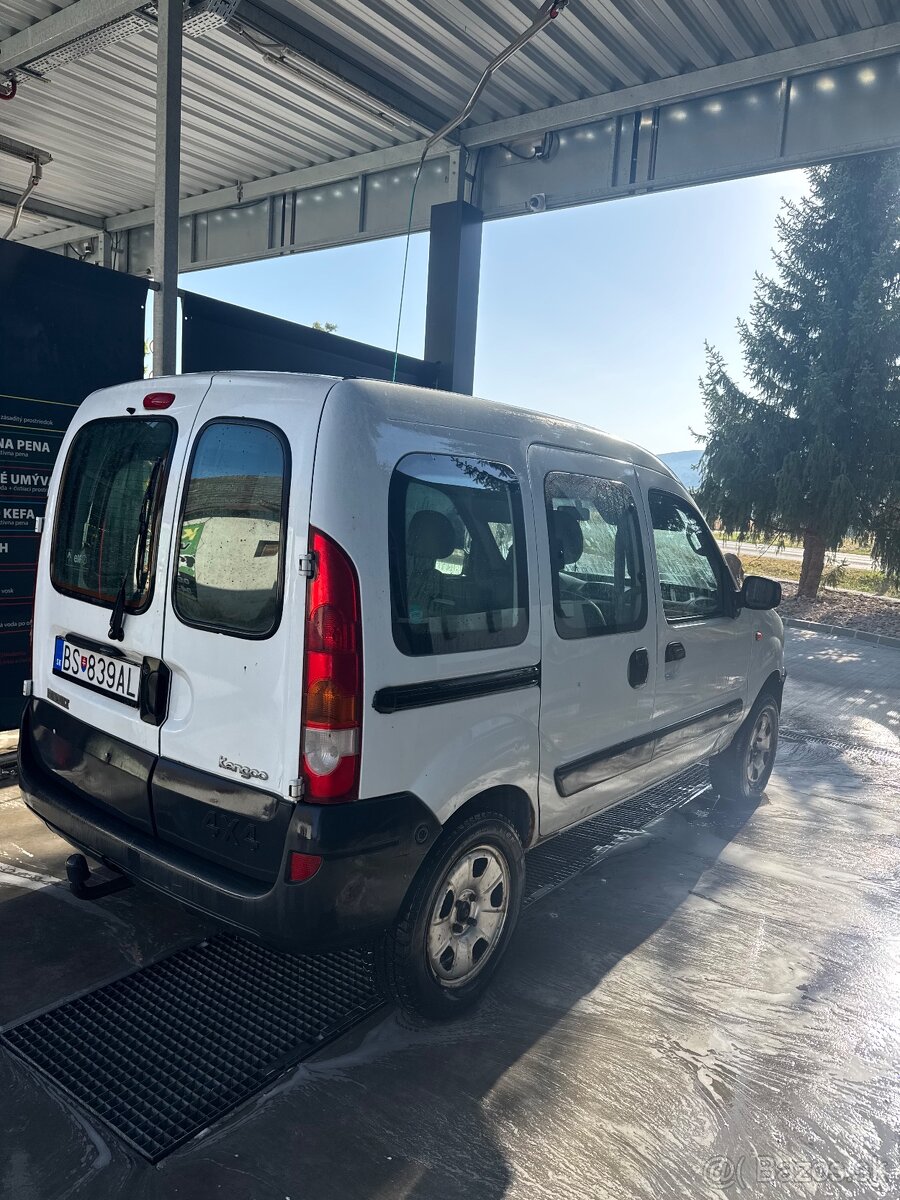 Renault Kangoo 1.9 dCi 4×4 – pracovné auto - 2