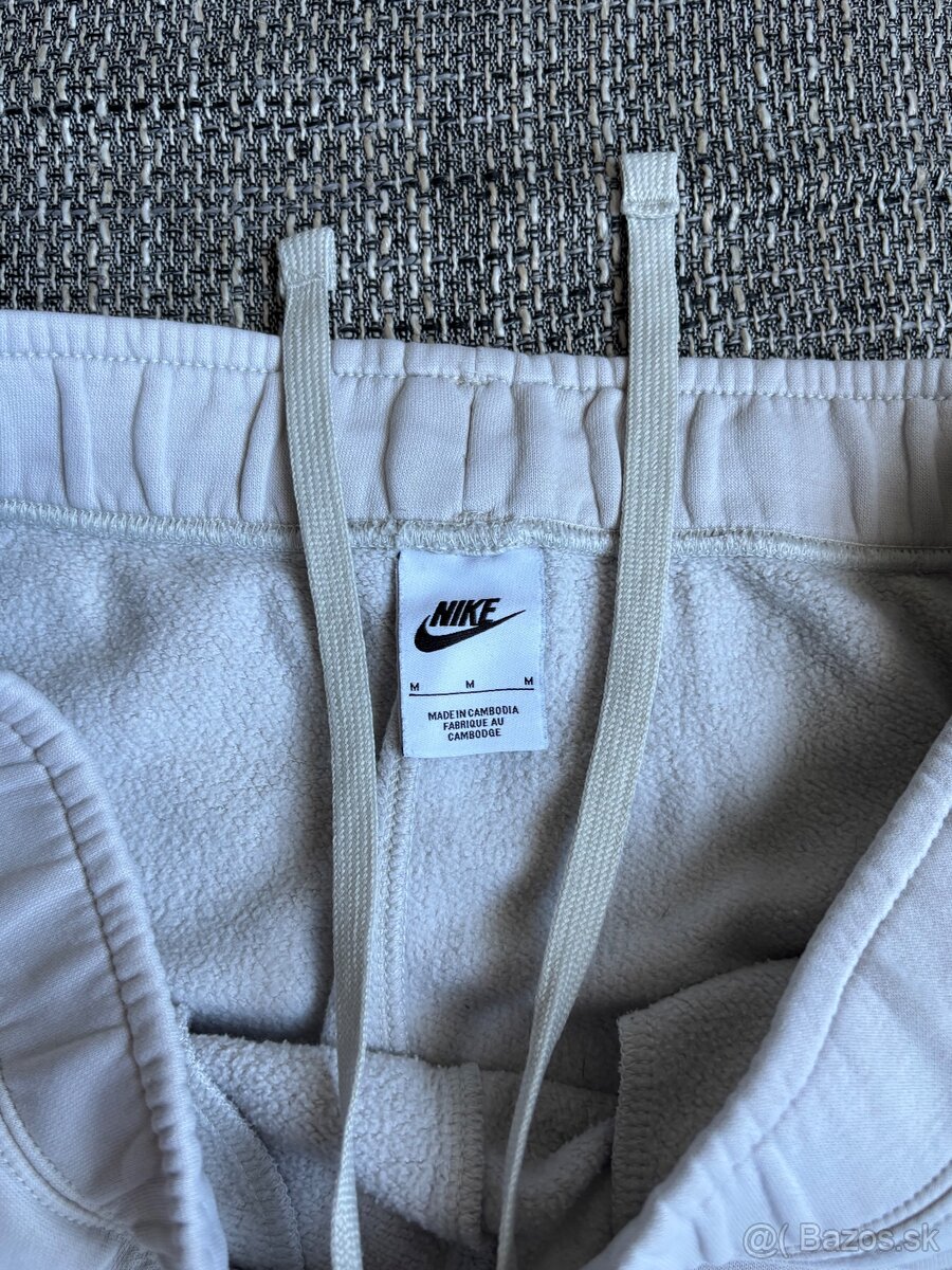 Nike teplaky kremove - 2