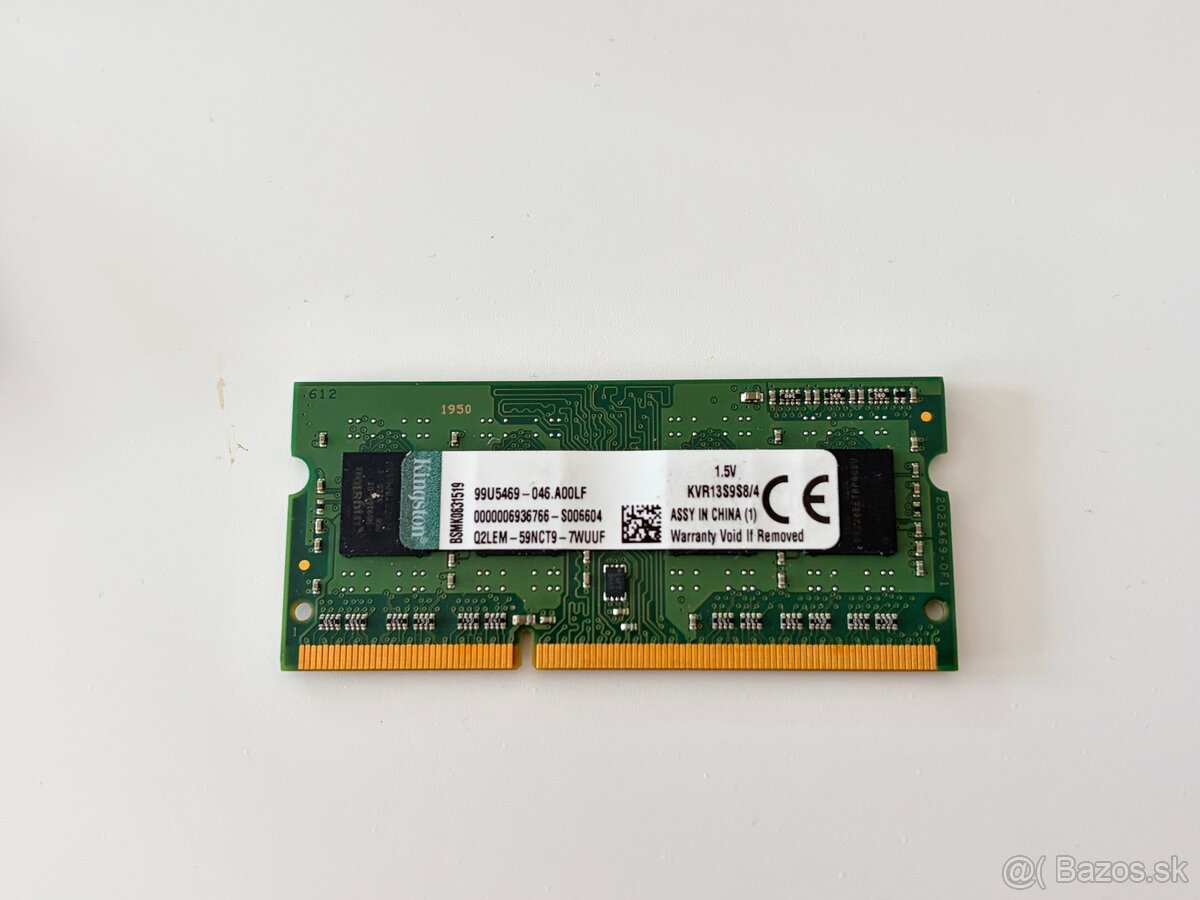 RAM DDR3 4GB Kingston - 2