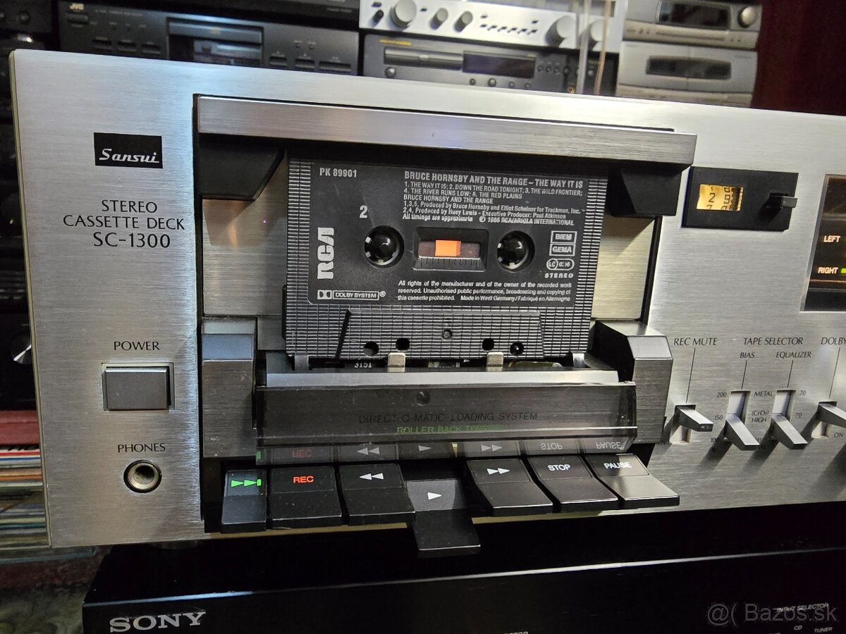 SANSUI SC-1300 vintage kazetový magnetofón - 2