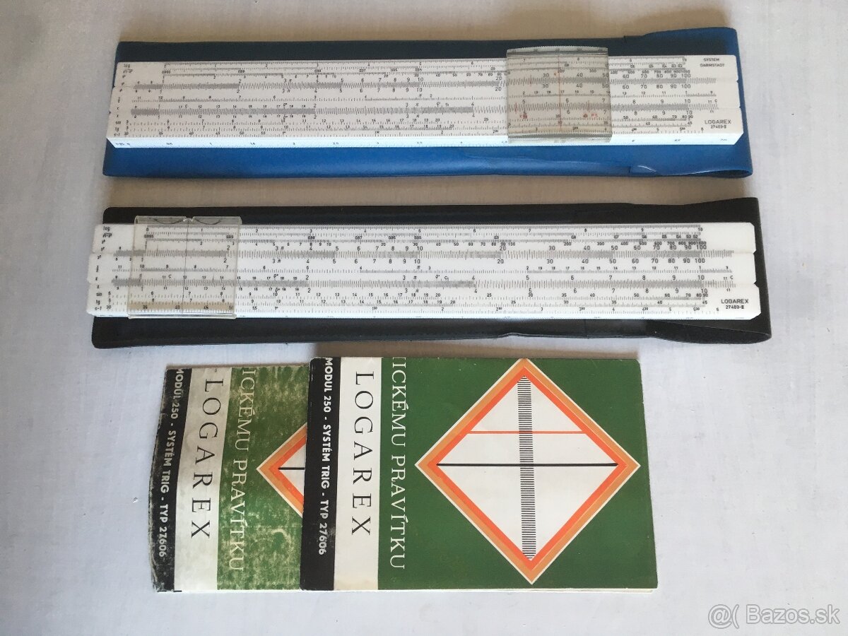 Logaritmické pravítka - 2