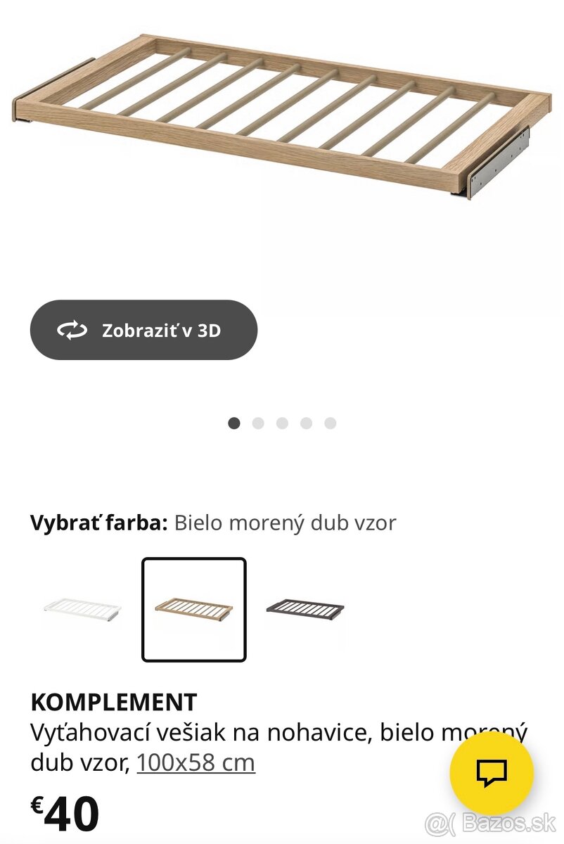 Vešiaky na nohavice Komplement - 2