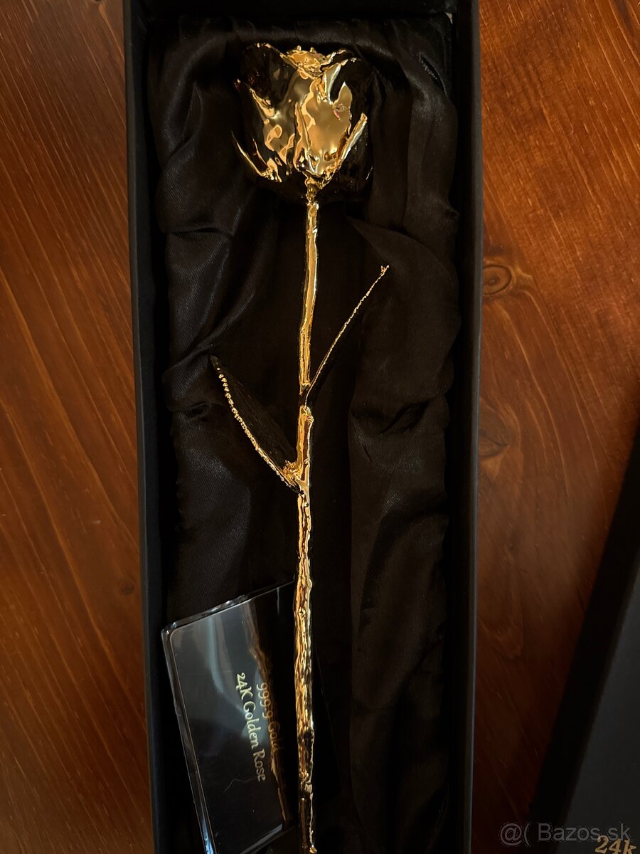 24k Golden rose. Zlatá ruža - 2