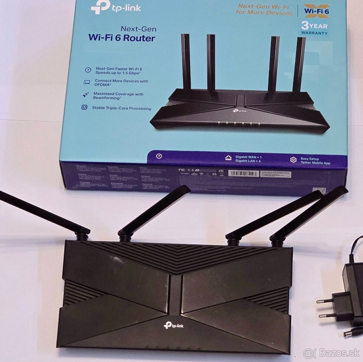 TP-Link Archer AX1800 Wi-Fi 6 router Dual band 2,4GHz + 5GHz - 2
