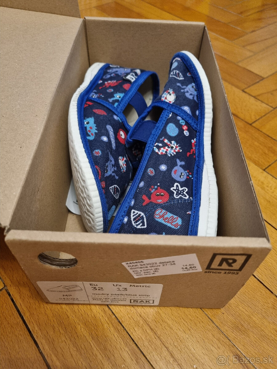 Papucky Rak - velkost 31 - 2