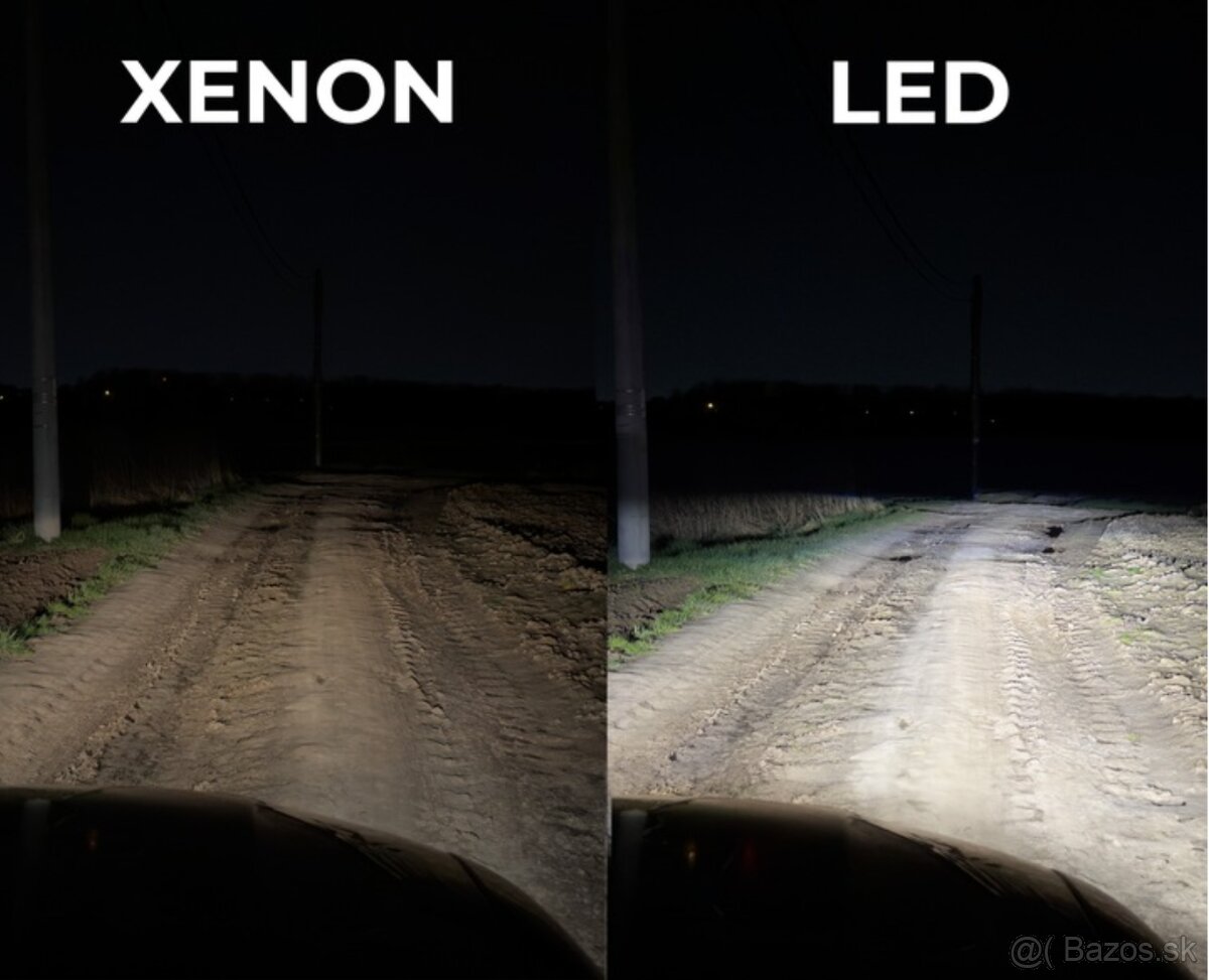 LED žiarovky D3S D3R Canbus Výkonné 160W 25000LM 6000K 2 ks - 2