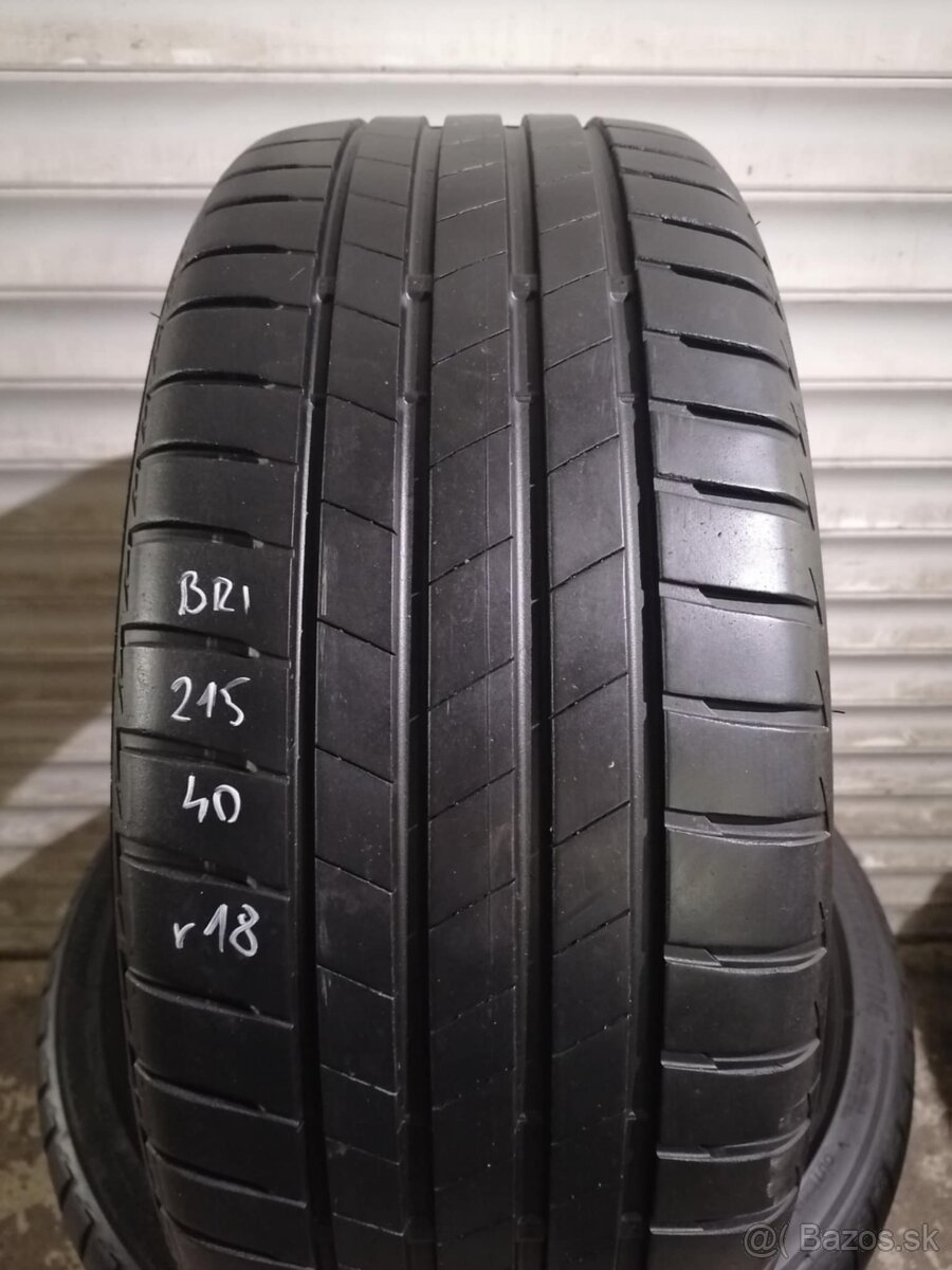 Bridgestone letné 215/40/R18 - 2
