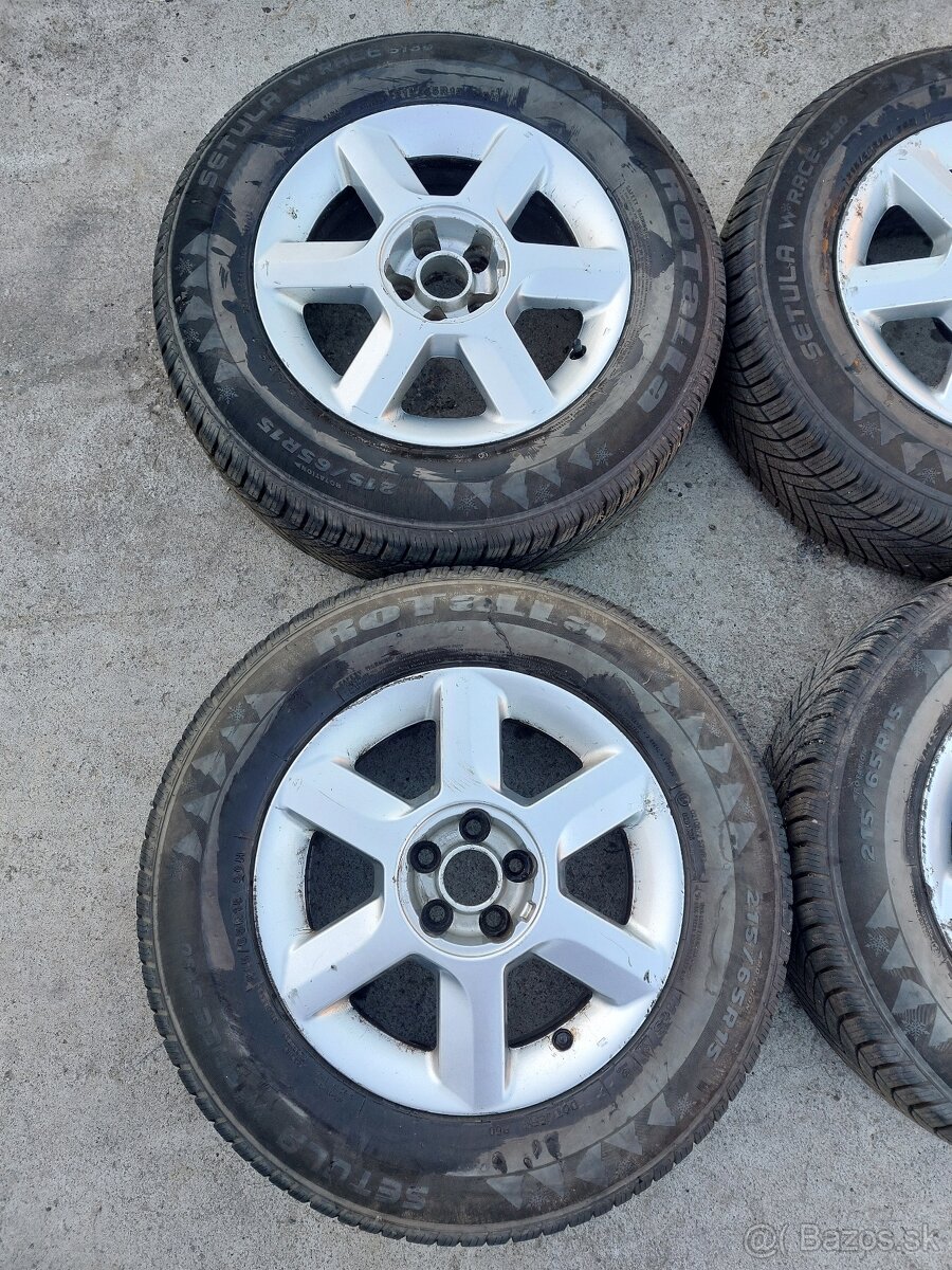 Predam zimnú sadu elektronov 5x98 r15 - 2