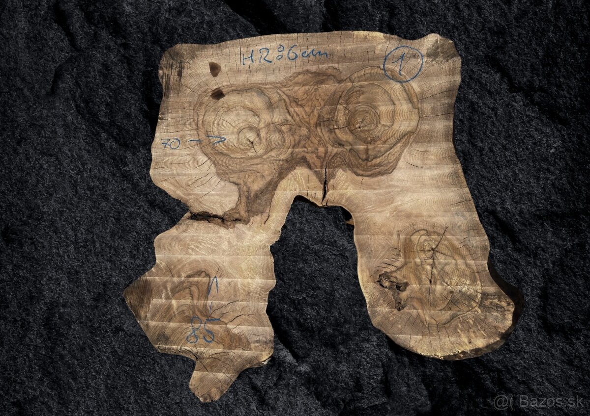 Predám orechové priečne rezy - 2