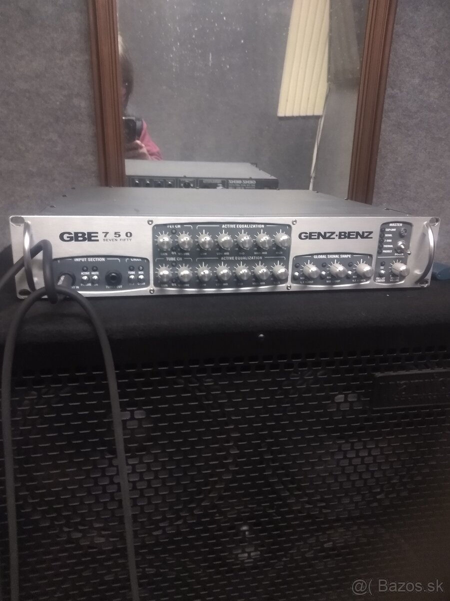 Predam Basovy aparat Warwick + Genz -Benz GBE 750 - 2