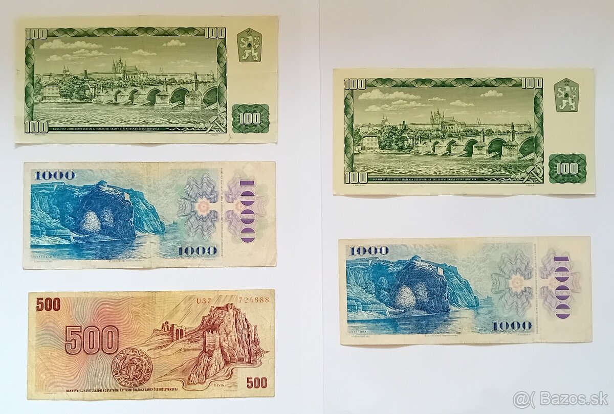 Predám bankovky - 2