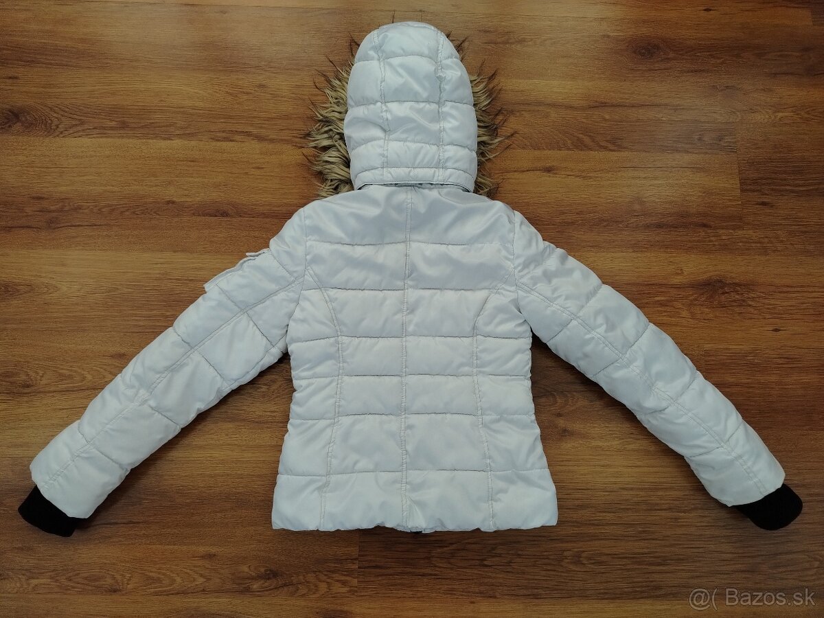 Zimná kontrastná bundička H&M, veľ. 146 - 2