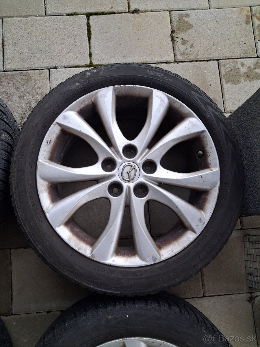 Predam hliníkové kolesá R17 original mazda - 2