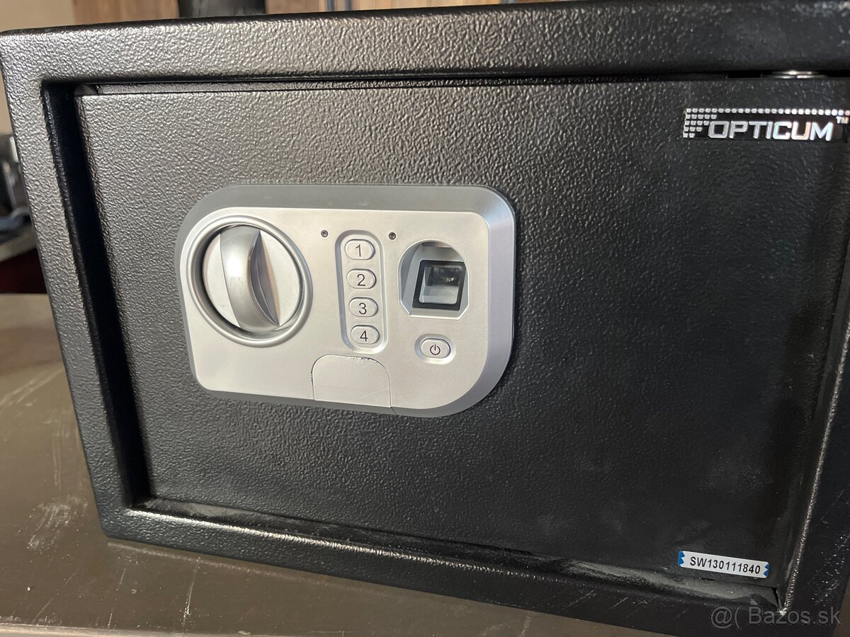 Trezor Opticum – elektronický + odtlačok prsta - 2